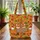 Foxes Nuzzling Autumn Leaves Rustic Wooden Sign - Fall Wildlife Lover Gift for Animal Lover Quilted Tote Bag - 3