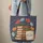 Vintage Books Wildflowers Open Book Stars - Book Lover Everyday Tote Gift Quilted Tote Bag - 6