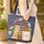 Vintage Books Wildflowers Open Book Stars - Book Lover Everyday Tote Gift Quilted Tote Bag - 4