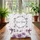 Hummingbird Butterfly Clematis Flowers Your Name Wreath - Nature Lover Gift Quilted Tote Bag - 3