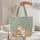 Foxes Nudging Wildflower Your Name - Everyday Wildlife Lover Gift Quilted Tote Bag - 5
