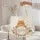 Orange Cat Large Blooming Rose Vine Personalized Name - Cat Mom Daily Gift Quilted Tote Bag - 5