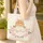 Orange Cat Large Blooming Rose Vine Personalized Name - Cat Mom Daily Gift Quilted Tote Bag - 4