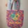 Emerald Eyes Geometric Shapes Cat Floral Wreath - Cat Lover Everyday Tote Quilted Tote Bag - 6