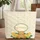 Bear Roses Leaves Vines Rosebuds Wreath Your Name - Baby Shower Gift for Bear Lover Quilted Tote Bag - 1