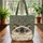 Elegant Ragdoll Cat Scrollwork - Everyday Tote for Cat Lover Quilted Tote Bag - 3