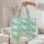 Ornate Mermaid Crown Seashells Starfish Pearls Your Name - Aquatic Lover Gift Quilted Tote Bag - 5