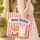Smiling Fox Bunny Your Name Stars - Everyday Carry Gift for Kids Quilted Tote Bag - 4