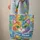 Swirling Cat Face Petal Name Ribbon - Everyday Tote Cat Lover Gift Quilted Tote Bag - 6