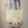 Elegant Birds Botanical Vines Delicate Foliage Floral Wreath - Bird Lover Home Gift Quilted Tote Bag - 6