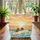 Couple Pool Sunset Ocean Name Ribbon - Romantic Gift for Lovers Quilted Tote Bag - 3