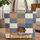 Personalized Dachshund Beret Striped Shirt - Everyday Tote Dog Lover Gift Quilted Tote Bag - 1