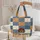 Personalized Dachshund Beret Striped Shirt - Everyday Tote Dog Lover Gift Quilted Tote Bag - 5