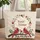 Two Adorable Red Cardinals Tree Branch Floral Wreath Personalized - Wildlife Lover Gift Quilted Tote Bag - 1