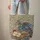 Blue Dragon Ornate Books Personalized Name - Fantasy Lover Gift for Bookworm Quilted Tote Bag - 6