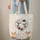 Personalized Name Hummingbirds Heart Roses Lavender - Nature Lover Gift Quilted Tote Bag - 6