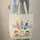 Colorful Pencils Your Name Tiny Flowers Berries Small Leaves - Everyday Essentials Tote Gift Quilted Tote Bag - 6