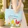 Five Chickens Sunflower Daisy Garden Your Name Bunting - Chicken Lover Gift Quilted Tote Bag - 4