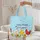 Five Chickens Sunflower Daisy Garden Your Name Bunting - Chicken Lover Gift Quilted Tote Bag - 5