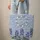 Bluebonnet Wildflowers Floral Wreath Swirling Leaves Your Name - Botanical Home Decor Gift Quilted Tote Bag - 6