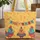Geometric Floral Chickens Your Name - Everyday Accessory for Chicken Lover Quilted Tote Bag - 1