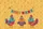 Geometric Floral Chickens Your Name - Everyday Accessory for Chicken Lover Quilted Tote Bag - 7