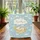 Sleeping Tabby Cat Hammock Cloud Speech Bubble - Personalized Cat Lover Everyday Gift Quilted Tote Bag - 3