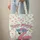 Pink Flamingo Blue Sunglasses Hibiscus Your Name - Beach Vacation Quilted Tote Bag - 6
