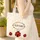 Personalized Name Three Ladybug Floral Wreath - Everyday Nature Lover Gift Quilted Tote Bag - 4