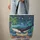 Humpback Whale Tropical Palm Trees Sailboat - Ocean Lover Gift Quilted Tote Bag - 6