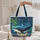 Humpback Whale Tropical Palm Trees Sailboat - Ocean Lover Gift Quilted Tote Bag - 5