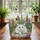 White Cat Floral Wildflower Garden Snapdragon Sunflower - Personalized Cat Lover Gift Quilted Tote Bag - 3