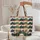 Name Geometric Mountain Sun - Everyday Tote Gift Quilted Tote Bag - 5