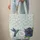 Iridescent Hummingbird Hibiscus Swirling Botanical Vines Leaves - Everyday Use Gift Quilted Tote Bag - 6