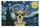 Chihuahua Dog Prominent Celestial Starry Night Cypress - Dog Lover Gift for Pet Owners Quilted Tote Bag - 7