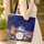 Chihuahua Dog Prominent Celestial Starry Night Cypress - Dog Lover Gift for Pet Owners Quilted Tote Bag - 4