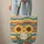Sunflowers Wavy Landscape Floral Wreath - Summer Garden Gift Quilted Tote Bag - 6