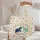 Two Sea Turtles Heart Seashells Starfish Sand Ripples Everyday Tote Ocean Lover Gift Beach Vacation Quilted Tote Bag - 5