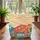 Sea Turtle Tropical Foliage Ocean Waves Your Name - Everyday Tote Wildlife Gift Quilted Tote Bag - 3