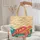 Sea Turtle Tropical Foliage Ocean Waves Your Name - Everyday Tote Wildlife Gift Quilted Tote Bag - 5