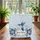 Hummingbird Butterfly Personalized Name Floral - Nature Lover Gift Quilted Tote Bag - 3