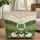 Woolly Sheep Rolling Hills Wildflowers Personalized Name - New Baby Gift for Nursery Quilted Tote Bag - 1