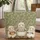 Three Sheep Baking Mixing Bowls Raspberries Wooden Sign Vines - Home Baking Gift for Kids Quilted Tote Bag - 1