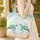 Sea Turtles Heart Ocean Waves Beach Personalized - Beach Lover Gift Quilted Tote Bag - 4