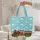 Ornate Steam Train Enamel Plaque Sky Clouds - Gift for Young Train Enthusiasts Quilted Tote Bag - 5