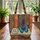 Blue Butterfly Antique Book Hoop Frame Personalized - Home Decor Gift Quilted Tote Bag - 3