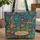 Vibrant Surfboards Ocean Swirl 'Your Name' - Beach Life Gift Quilted Tote Bag - 1