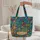 Vibrant Surfboards Ocean Swirl 'Your Name' - Beach Life Gift Quilted Tote Bag - 5