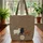 Three Sheep Scrollwork - Personalized Gift for Farmhouse Decor Quilted Tote Bag - 3
