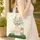 Personalized Wooden Sign Floral Still-Life Vase Lantern - Vintage Home Decor Gift Quilted Tote Bag - 4